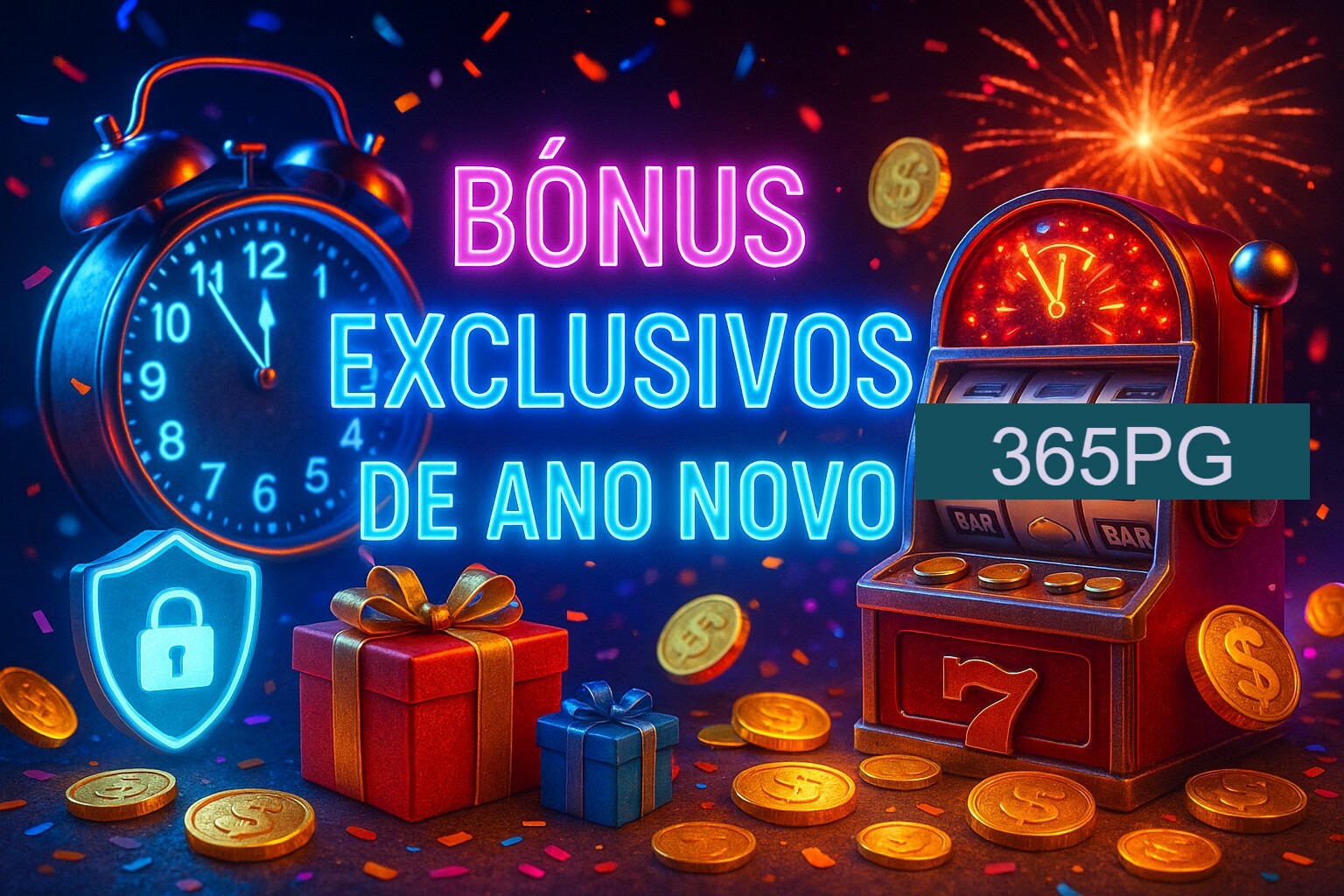 Promoções de Ano Novo no 365PG